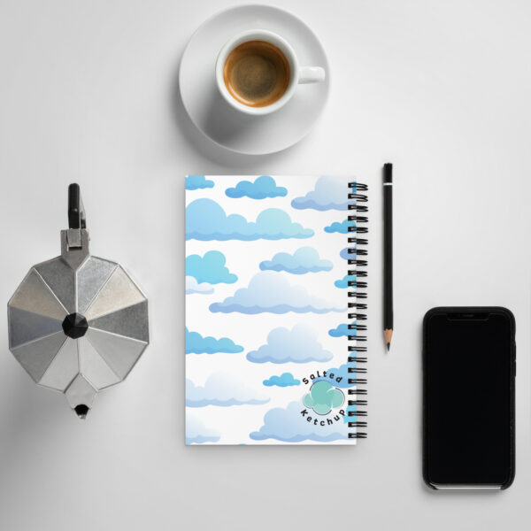 Up in the Clouds Spiral Notebook - Image 2