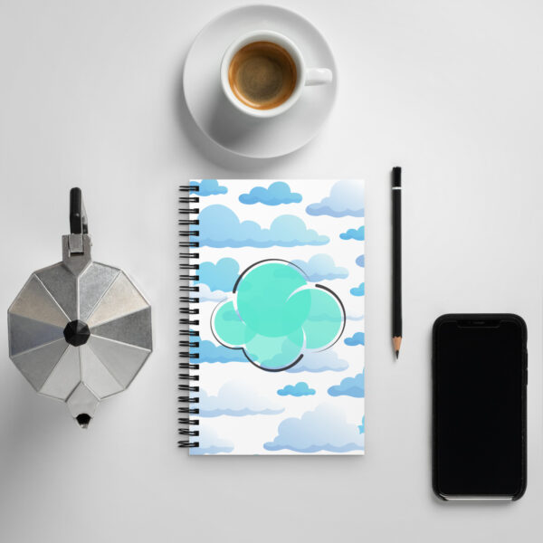 Up in the Clouds Spiral Notebook