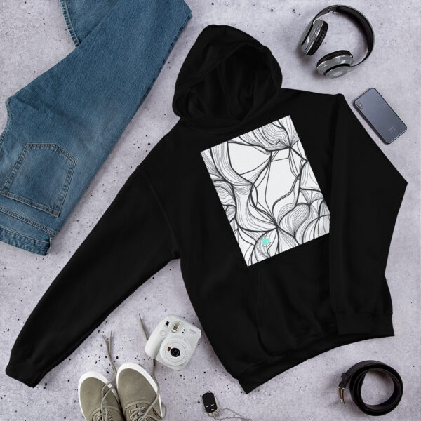 Abstract Lines Hoodie - Image 2