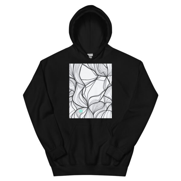 Abstract Lines Hoodie - Image 3
