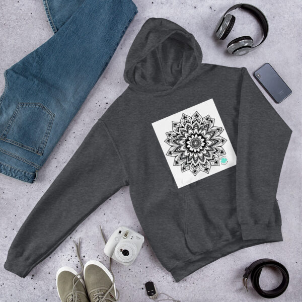 Mandala Adults Hoodie - Image 2