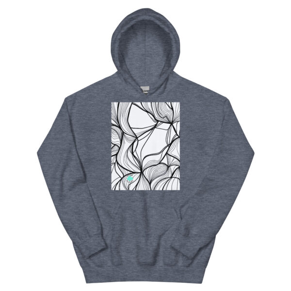 Abstract Lines Hoodie - Image 4