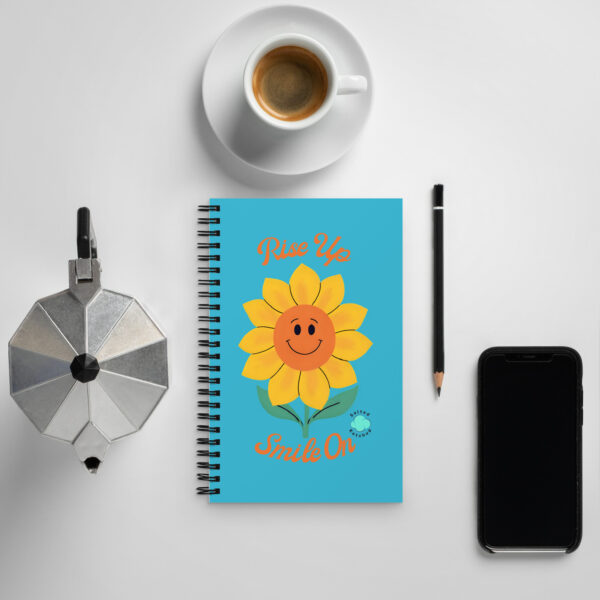 Rise Up Smile On Notebook